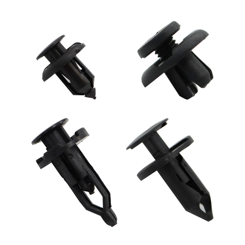 DURAFORCE 40X Car Body Rivet Push Pin Bumper Fender Retainer Trim Moulding Clips Kit