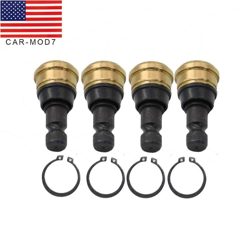 DURAFORCE 4 Pack Ball Joint Polaris 7061220 RZR XP 900 570 Ranger 800 Upper Lower USA