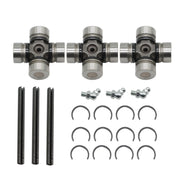 DURAFORCE 3x Front & Rear Prop Shaft U-Joint for Polaris Ranger Crew 800 900 1000