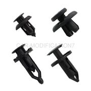 DURAFORCE 40Pcs Car Body Rivet Push Pin Plastic Fastener Bumper Fender Trim Clips