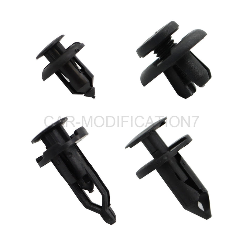 DURAFORCE 40Pcs Car Body Rivet Push Pin Plastic Fastener Bumper Fender Trim Clips