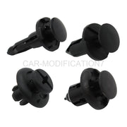 DURAFORCE 40Pcs Car Body Rivet Push Pin Plastic Fastener Bumper Fender Trim Clips