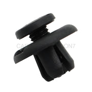 DURAFORCE 40Pcs Car Body Rivet Push Pin Plastic Fastener Bumper Fender Trim Clips