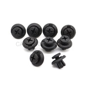 DURAFORCE 40Pcs Car Body Rivet Push Pin Plastic Fastener Bumper Fender Trim Clips