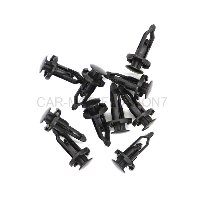 DURAFORCE 40Pcs Car Body Rivet Push Pin Plastic Fastener Bumper Fender Trim Clips
