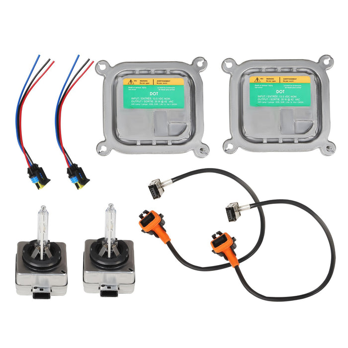 DURAFORCE 2X Ford Mustang 2010-19 HID Xenon Ballast & D3S Bulb Kit Control Unit