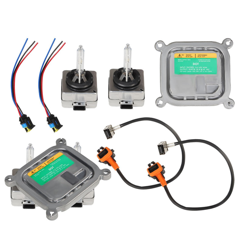 DURAFORCE 2X Ford Mustang 2010-19 HID Xenon Ballast & D3S Bulb Kit Control Unit