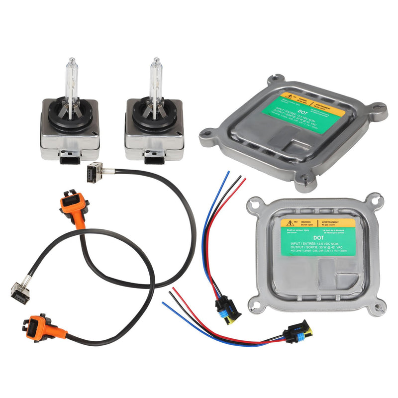 DURAFORCE 2X Ford Mustang 2010-19 HID Xenon Ballast & D3S Bulb Kit Control Unit