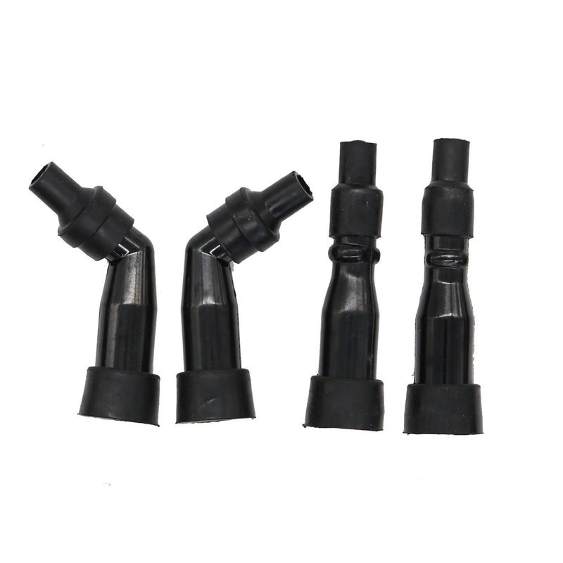 DURAFORCE 2x Ignition Coils & Spark Plug Caps for Suzuki GS550 GS750 GS850 GS1000 GS1100