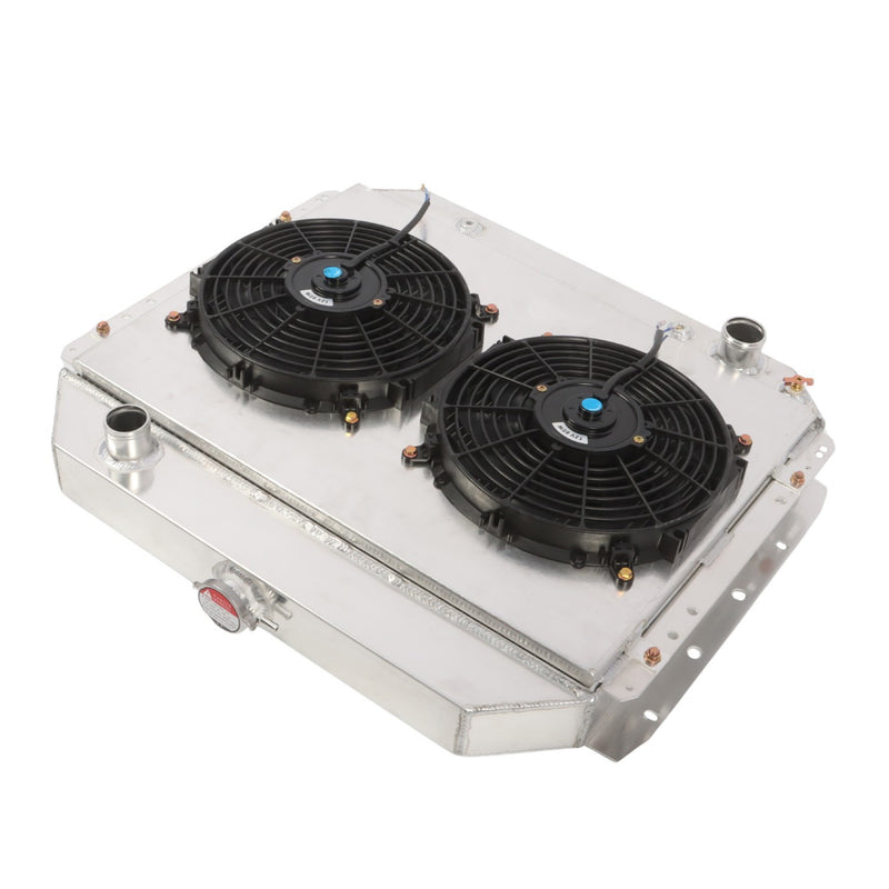 DURAFORCE 4-Row Radiator & Shroud Fan for 1966-79 Ford Bronco F100 F150 F250 F350 V8