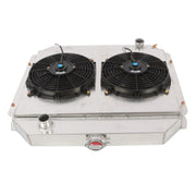 DURAFORCE 4-Row Radiator & Shroud Fan for 1966-79 Ford Bronco F100 F150 F250 F350 V8