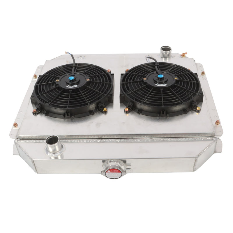 DURAFORCE 4-Row Radiator & Shroud Fan for 1966-79 Ford Bronco F100 F150 F250 F350 V8