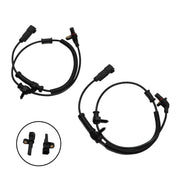 DURAFORCE 4Pcs ABS Wheel Speed Sensors Front Rear L/R for 2010-2012 Dodge RAM 1500