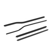 DURAFORCE 4Pc Car Window Felt Trim Seal for 99-16 Ford F250 F350 F450 F81Z 2625596AA