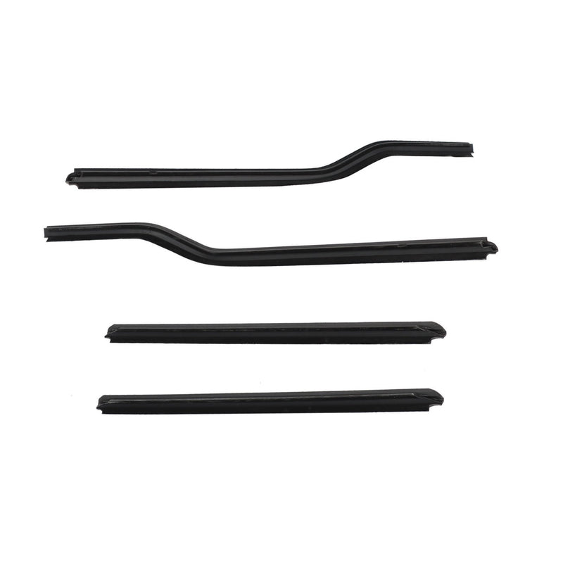 DURAFORCE 4Pc Car Window Felt Trim Seal for 99-16 Ford F250 F350 F450 F81Z 2625596AA