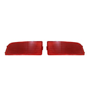 DURAFORCE 2x Red Rear Bumper Reflector Lights for 2010-18 Mercedes Benz Sprinter 2500