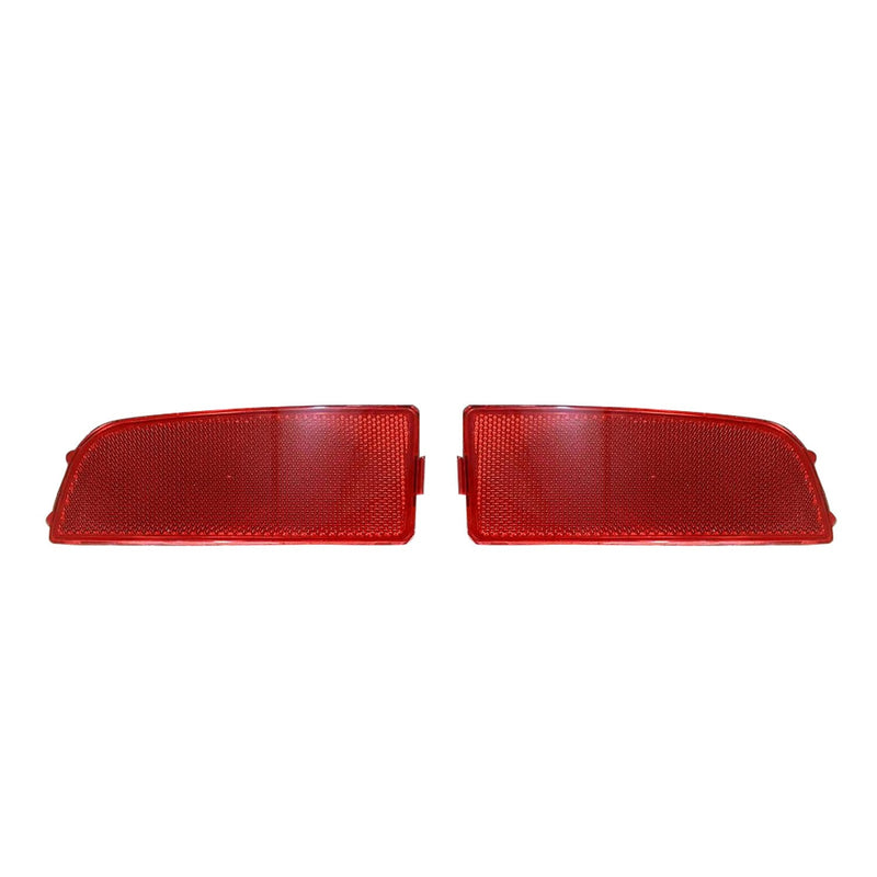 DURAFORCE 2x Red Rear Bumper Reflector Lights for 2010-18 Mercedes Benz Sprinter 2500