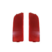DURAFORCE 2x Red Rear Bumper Reflector Lights for 2010-18 Mercedes Benz Sprinter 2500
