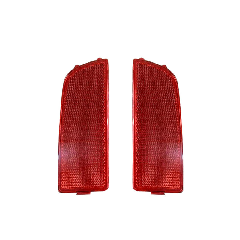 DURAFORCE 2x Red Rear Bumper Reflector Lights for 2010-18 Mercedes Benz Sprinter 2500
