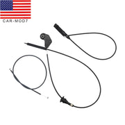 DURAFORCE 3X Engine Hood Release Cable Kit for BMW X5 E53 2000-2007 51238402615