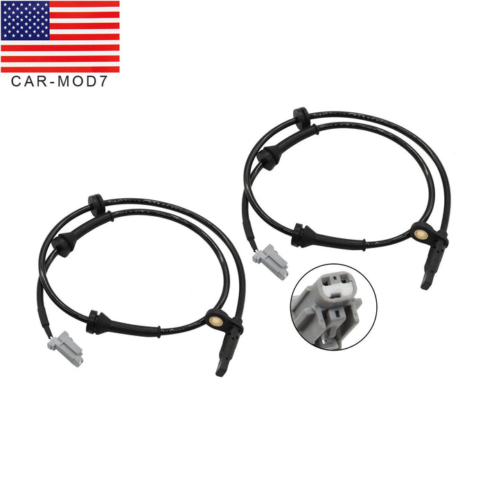 DURAFORCE 2Pcs Front ABS Wheel Speed Sensor for 2008-2013 Nissan Rogue X-Trail 2.5L