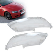 DURAFORCE 2Pc Headlight Lens Cover for BMW E92/E93 M3 2006-2012 2 Door Auto Parts