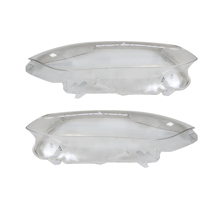 DURAFORCE 2Pc Headlight Lens Cover for BMW E92/E93 M3 2006-2012 2 Door Auto Parts