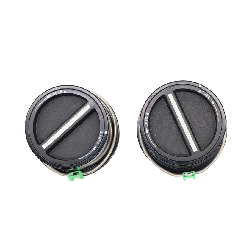 DURAFORCE 2pcs Front Auto Locking Hub Lock 4x4 for Ford Super Duty 1999-2004 4WD
