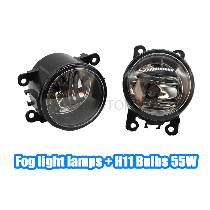 DURAFORCE 2pcs H11 110W Fog Light Driving Lamps Car Accessories Left & Right Side