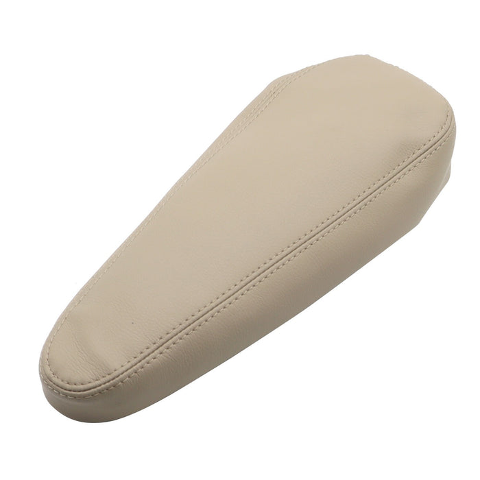 DURAFORCE 2pcs Beige Leather Armrest Covers for Lexus GX470 2003-2009 Seat Replacement