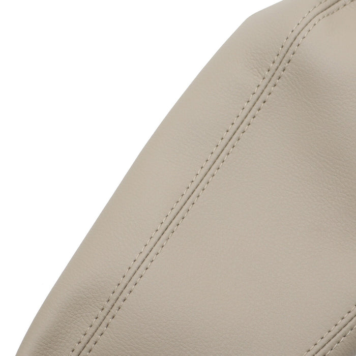 DURAFORCE 2pcs Beige Leather Armrest Covers for Lexus GX470 2003-2009 Seat Replacement
