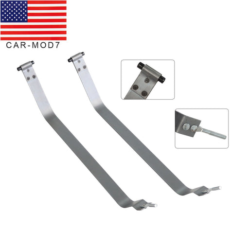 DURAFORCE 2pcs Fuel Tank Straps for Jeep Wrangler YJ 1987-95 L4 2.5L 4.0L 4.2L
