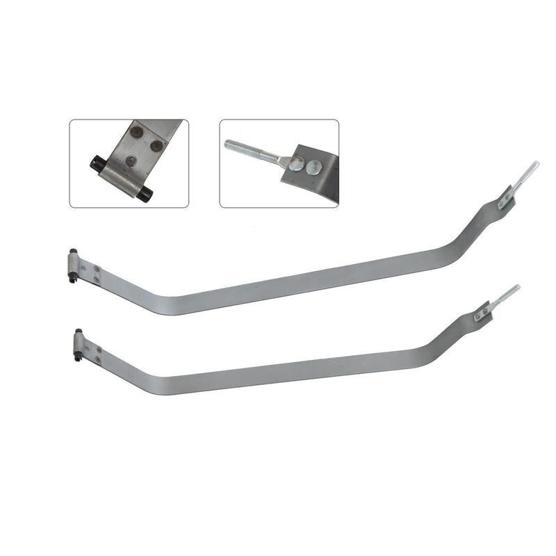 DURAFORCE 2pcs Fuel Tank Straps for Jeep Wrangler YJ 1987-95 L4 2.5L 4.0L 4.2L