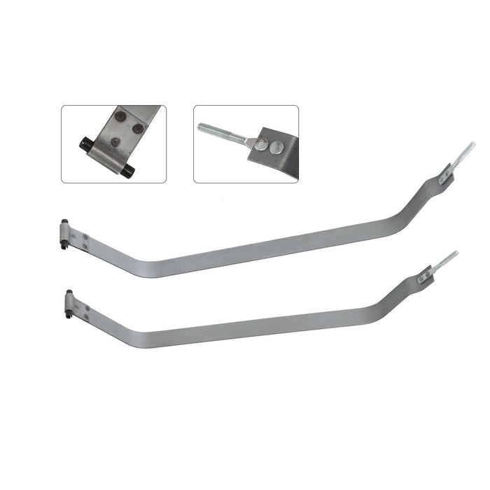 DURAFORCE 2pcs Fuel Tank Straps for Jeep Wrangler YJ 1987-95 L4 2.5L 4.0L 4.2L