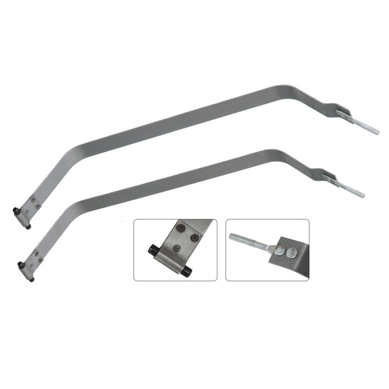 DURAFORCE 2pcs Fuel Tank Straps for Jeep Wrangler YJ 1987-95 L4 2.5L 4.0L 4.2L