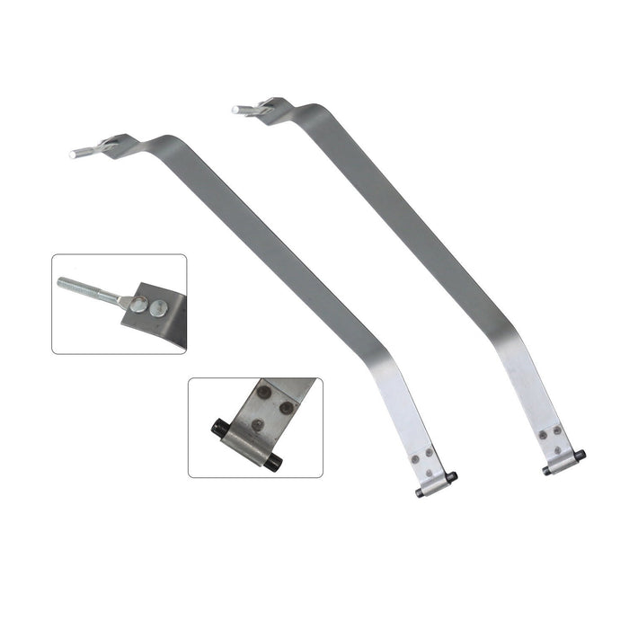 DURAFORCE 2pcs Fuel Tank Straps for Jeep Wrangler YJ 1987-95 L4 2.5L 4.0L 4.2L