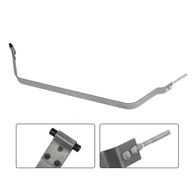 DURAFORCE 2pcs Fuel Tank Straps for Jeep Wrangler YJ 1987-95 L4 2.5L 4.0L 4.2L