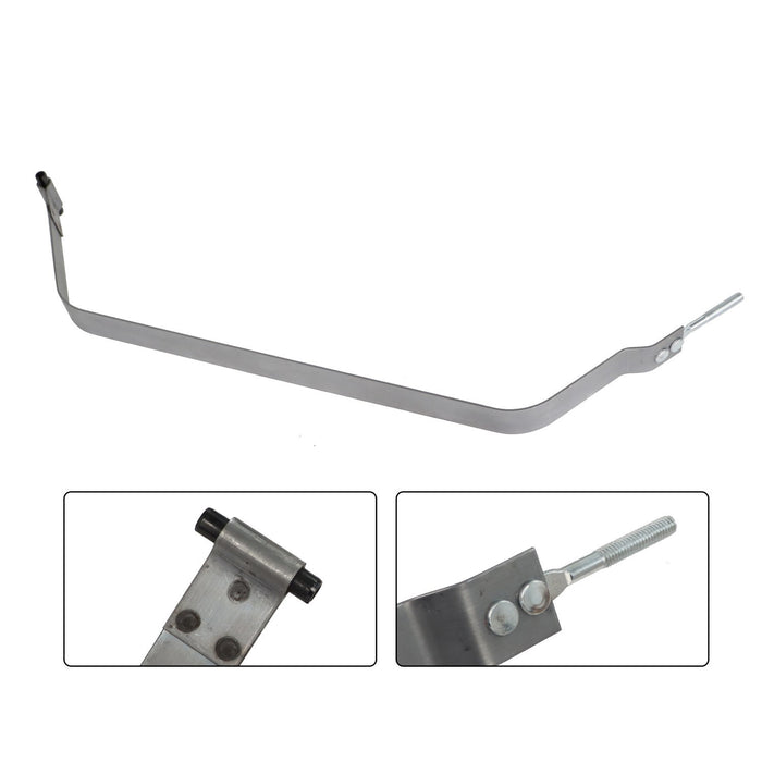 DURAFORCE 2pcs Fuel Tank Straps for Jeep Wrangler YJ 1987-95 L4 2.5L 4.0L 4.2L