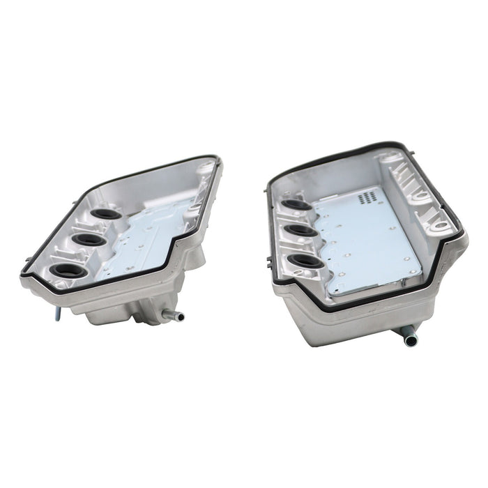 DURAFORCE 2Pcs Front & Rear Engine Valve Cover for Honda Accord Pilot Odyssey Acura RDX