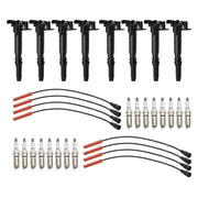 DURAFORCE 8X Ignition Coils & Spark Plug Tune Up Kit for 2011-2017 Ford F250 F350 6.2L V8