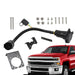DURAFORCE 7-Way Trailer Wiring Harness & 4-Way Flat Plug Kit for Chevy Silverado 1500/2500