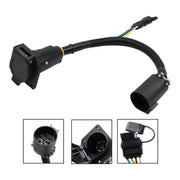 DURAFORCE 7-Way Trailer Wiring Harness & 4-Way Flat Plug Kit for Chevy Silverado 1500/2500