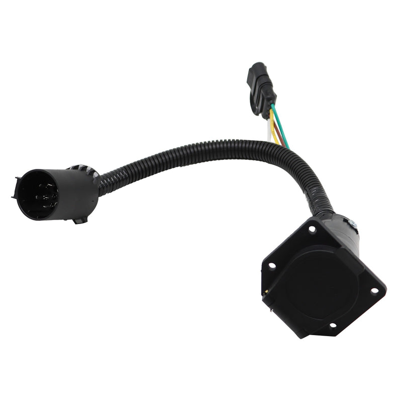 DURAFORCE 7-Way Trailer Wiring Harness & 4-Way Flat Plug Kit for Chevy Silverado 1500/2500