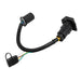 DURAFORCE 7-Way Trailer Wiring Harness & 4-Way Flat Plug Kit for Chevy Silverado 1500/2500