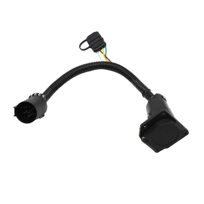 DURAFORCE 7-Way Trailer Wiring Harness & 4-Way Flat Plug Kit for Chevy Silverado 1500/2500
