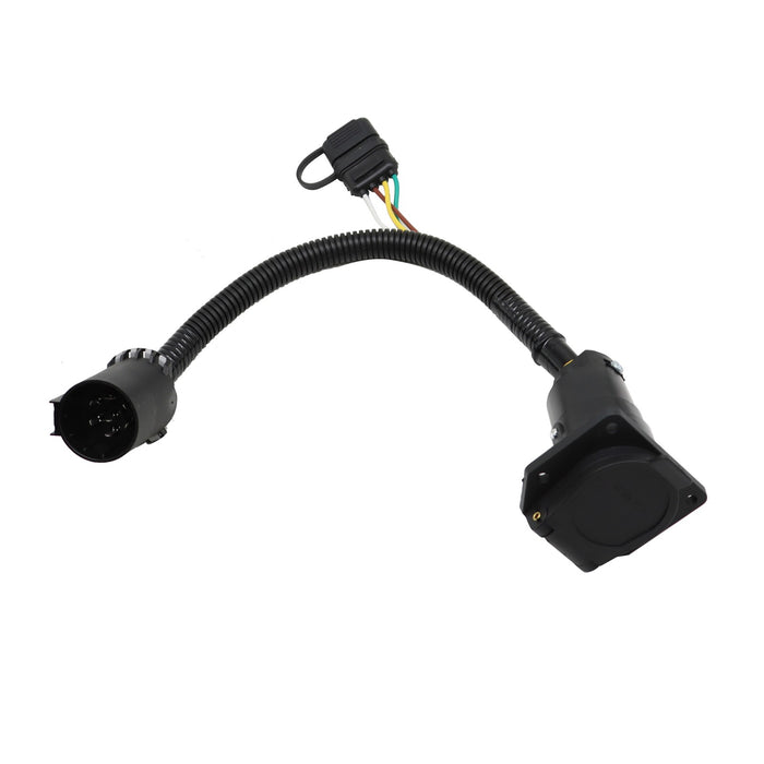 DURAFORCE 7-Way Trailer Wiring Harness & 4-Way Flat Plug Kit for Chevy Silverado 1500/2500