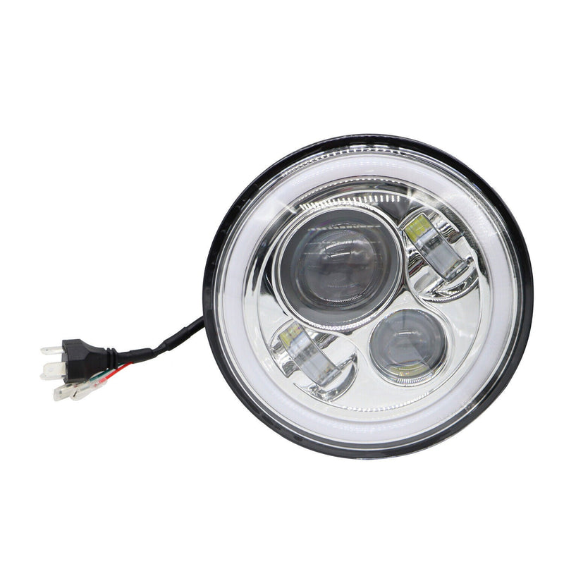 DURAFORCE 7" LED Headlight Hi/Lo Beam Projector for Harley-Davidson Street Glide FLHX