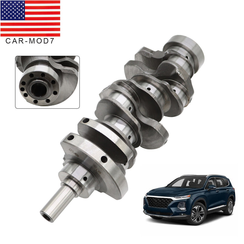 DURAFORCE New 623R63CA0A Engine Crankshaft for 2011-16 Hyundai Santa Fe Kia Sorento 3.3L