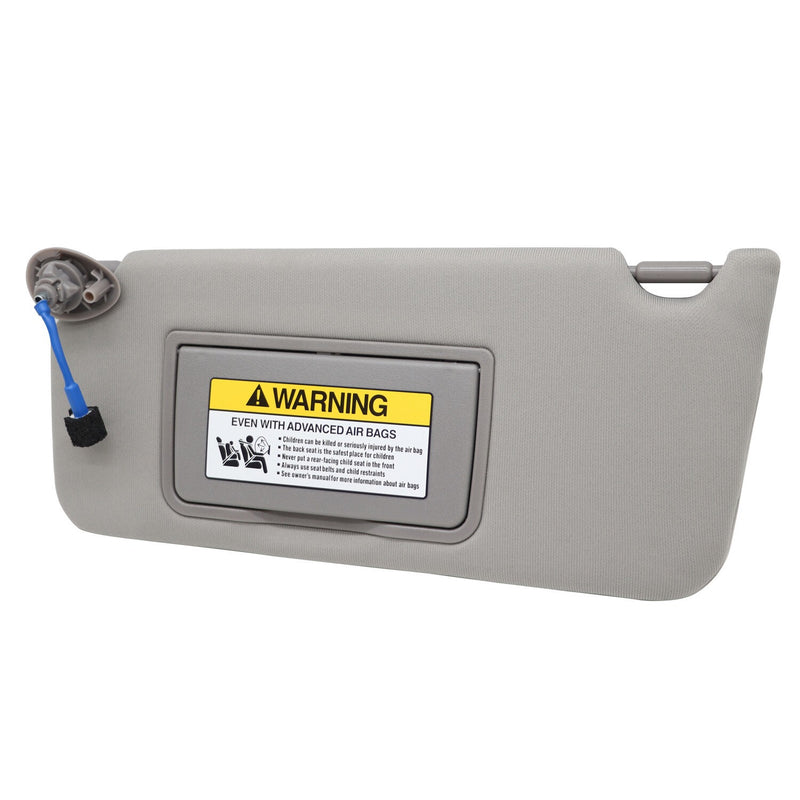 DURAFORCE Gray Driver Side Sun Visor Assembly 2013-2017 Honda Accord 83280T2FA52ZA