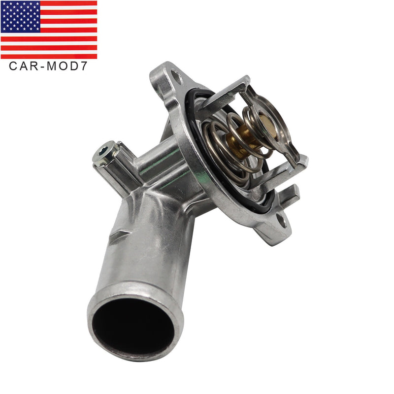 DURAFORCE Aluminum Thermostat Housing for 2011-2015 Dodge Durango 3.6L 6-Cyl